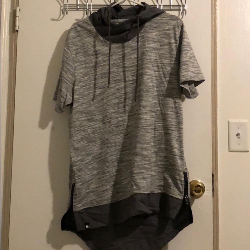 Large hoodie with zippers on the side